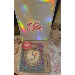 Justice Keepsake Diary with Letter S